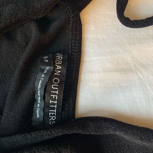 Urban outfitters extra mini cropped shirt